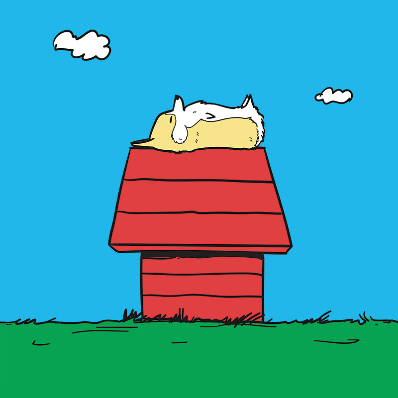 Snoopy's House Print