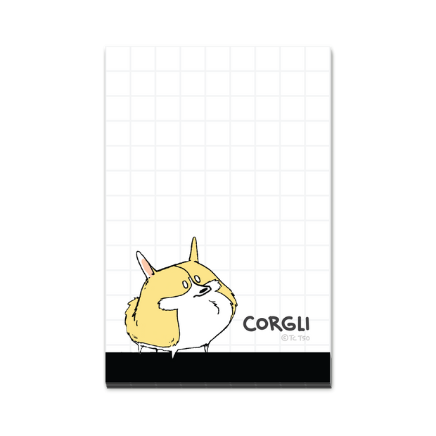 Corgli Grid Sticky Notes by Corgli & Co.