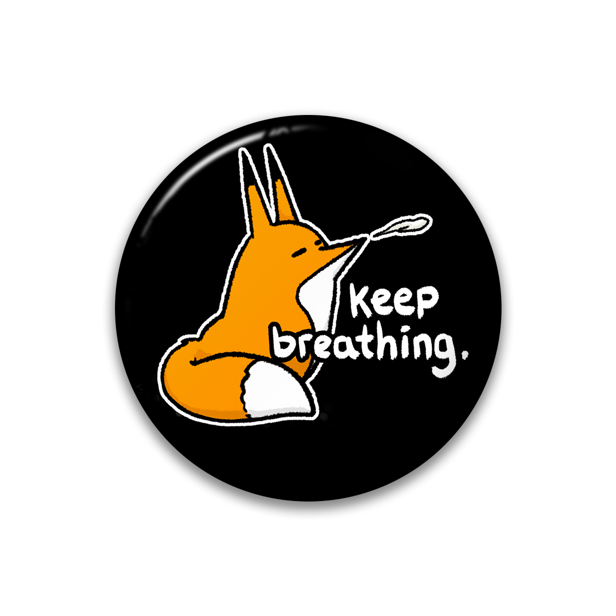 Keep Breathing Button